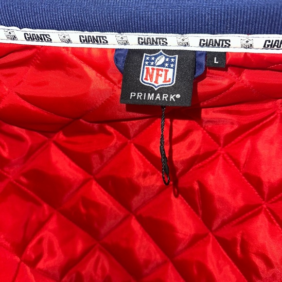 Primark Blue New York Giants varsity jacket - Picture 3 of 3